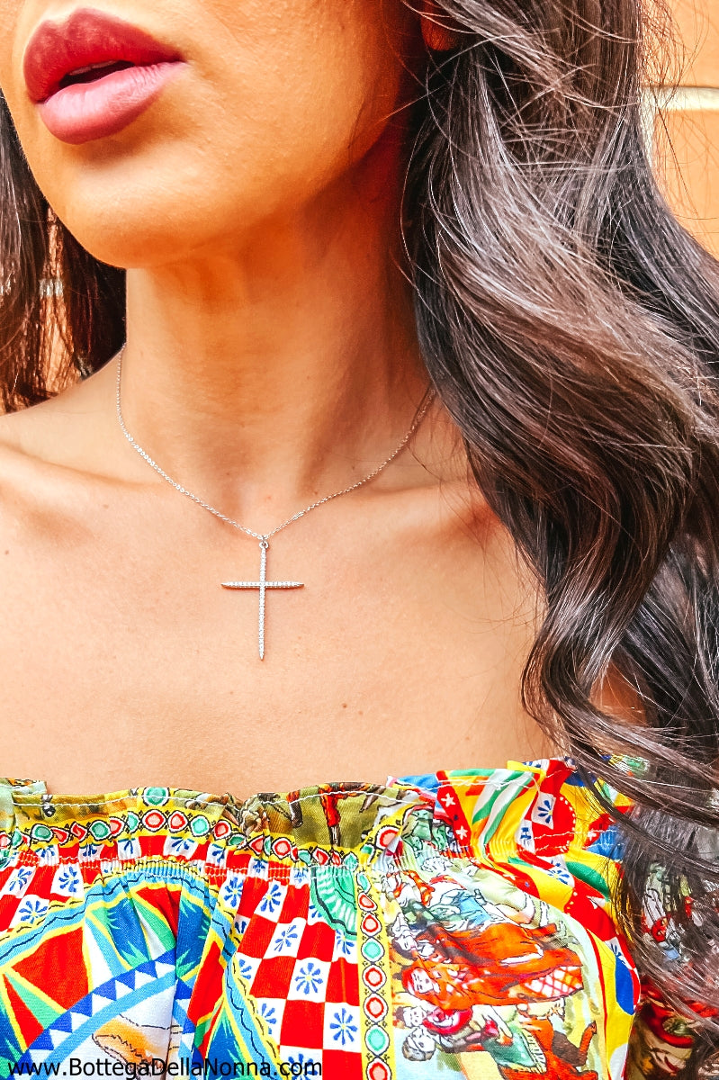 The Roma Cross - Yellow  Gold