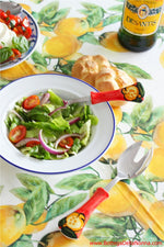 The Positano Salad Spoon and Fork Set