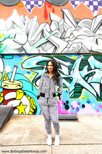 The Saucy Couture Saucy Tracksuit - Oh la la Leopard 