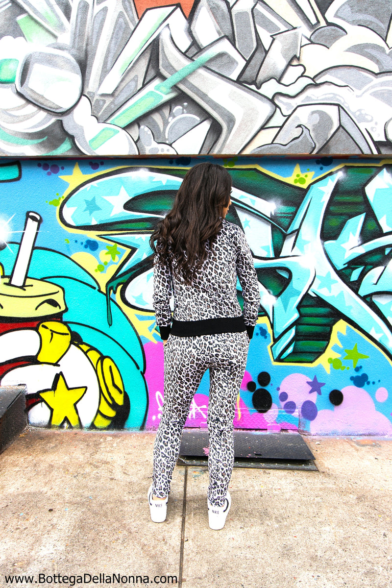The Saucy Couture Saucy Tracksuit - Oh la la Leopard 