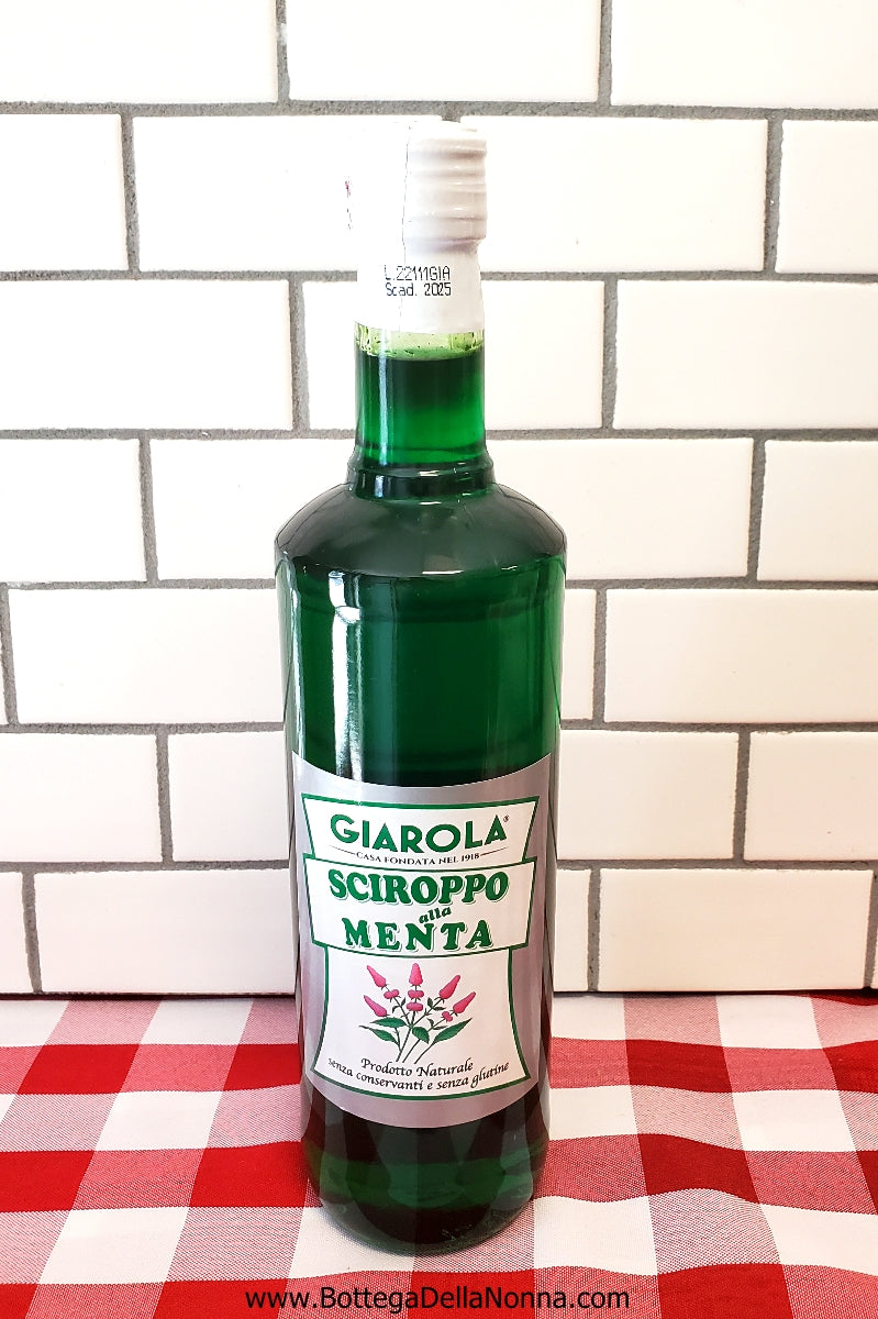 Sciroppo di  Menta - Mint Syrup by Giarola