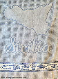 The Sicilia Terry Cloth Dish Towel - Made in Italy
