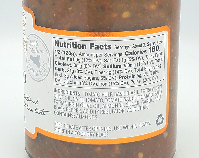 Pesto Siciliano - Sicilian Pesto