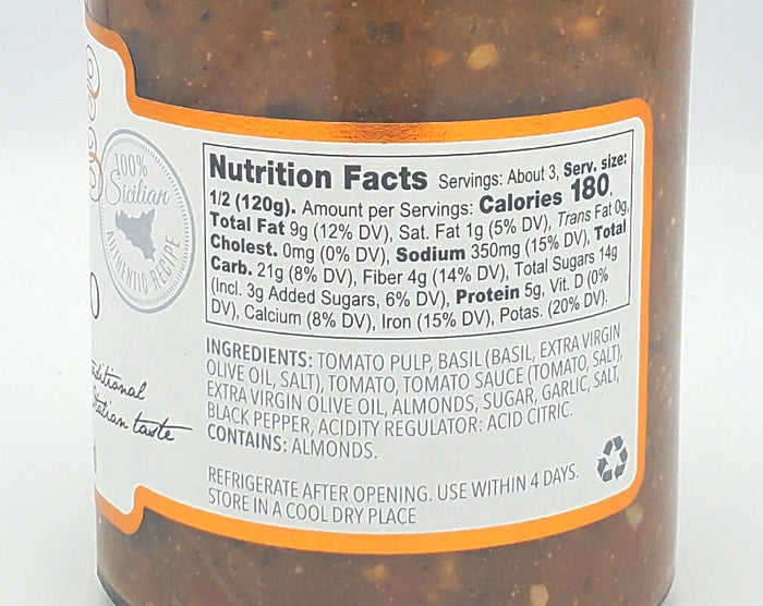 Pesto Siciliano - Sicilian Pesto