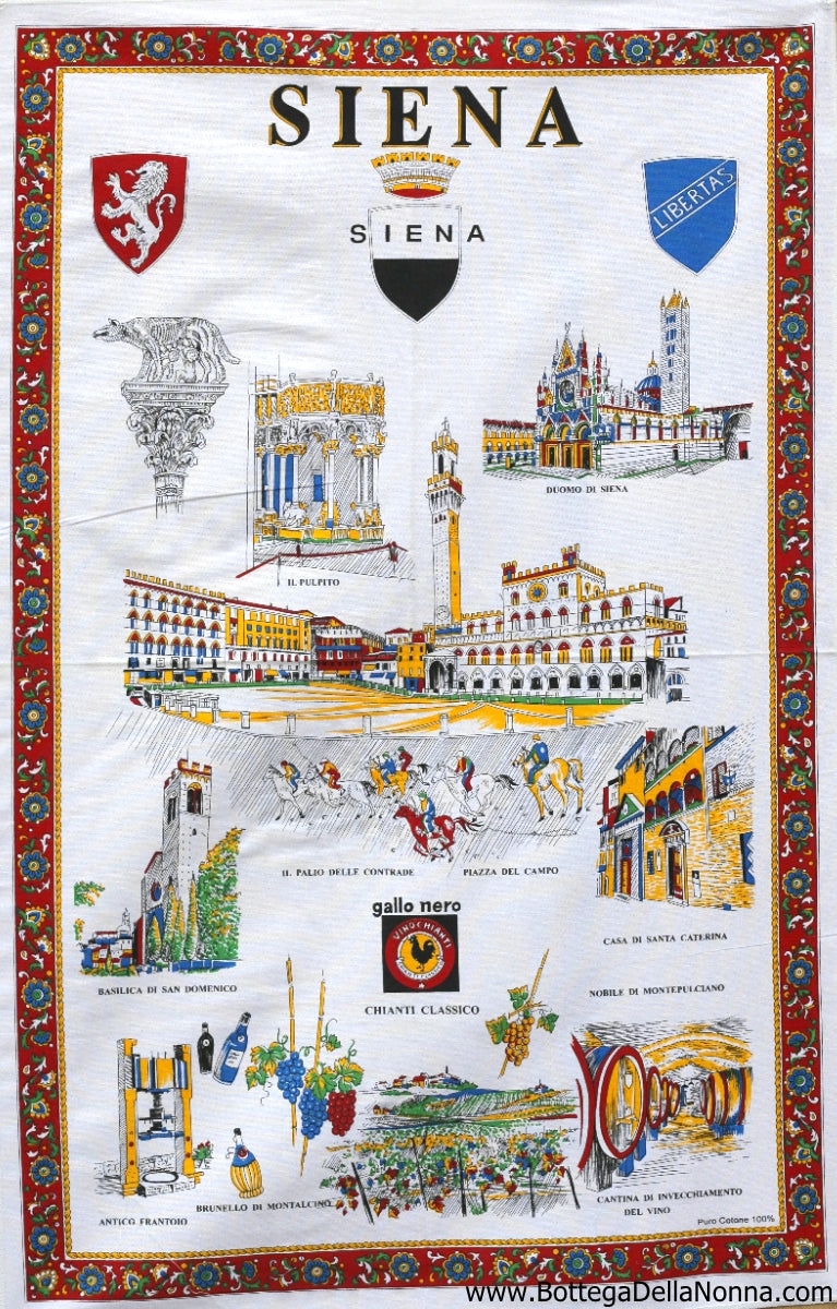 Siena - Dish Towel - Made in Italy