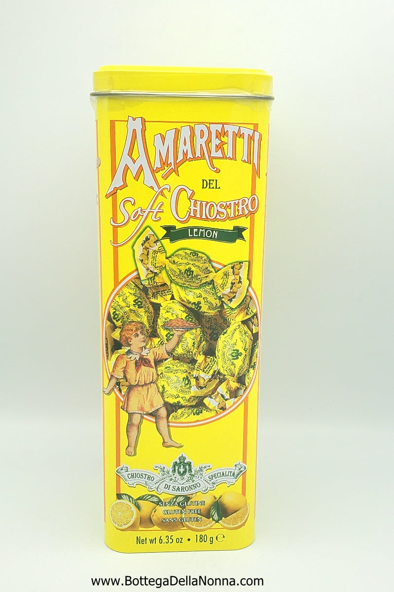 Soft Lemon Amaretti Chiostro di Saronno - Tower Tin