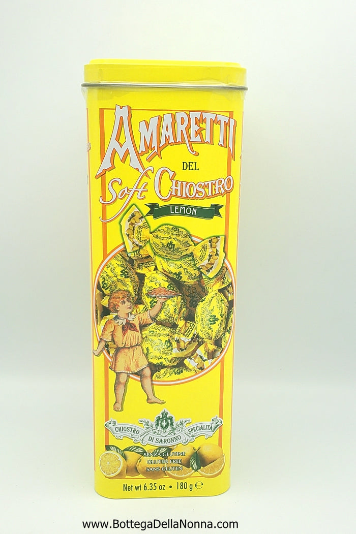 Soft Lemon Amaretti Chiostro di Saronno - Tower Tin