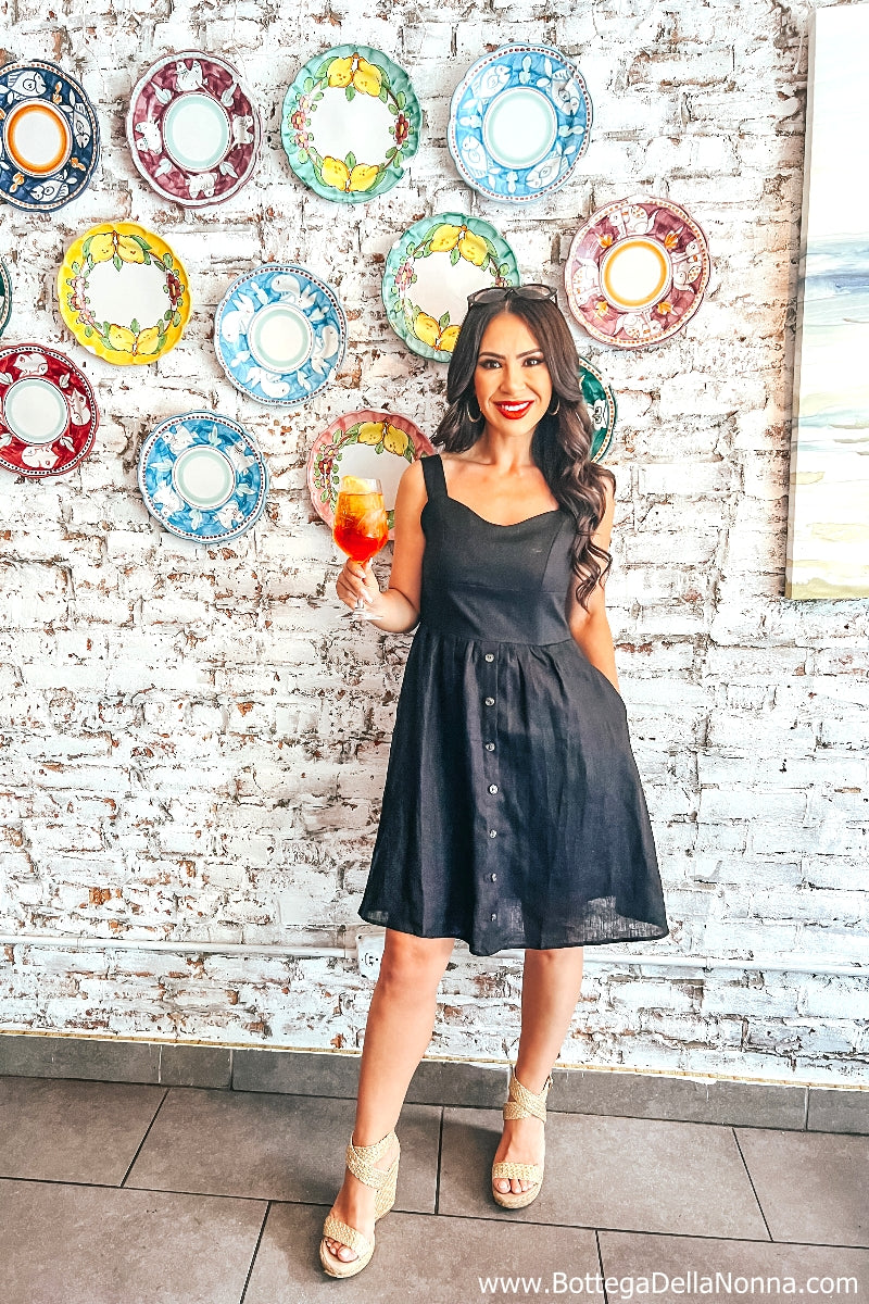 The Sophia Dress: Basic Black