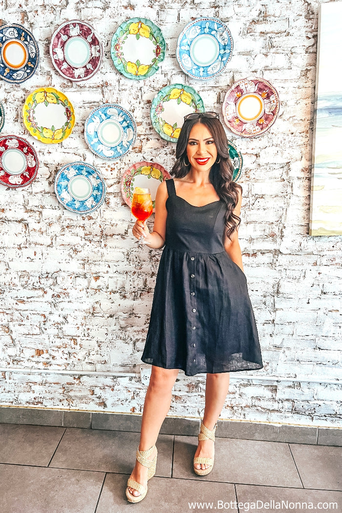 The Sophia Dress: Basic Black