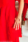 The Sophia Dress: Red Lipstick
