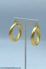 The Taralli Hoop Earrings - Yellow  Gold