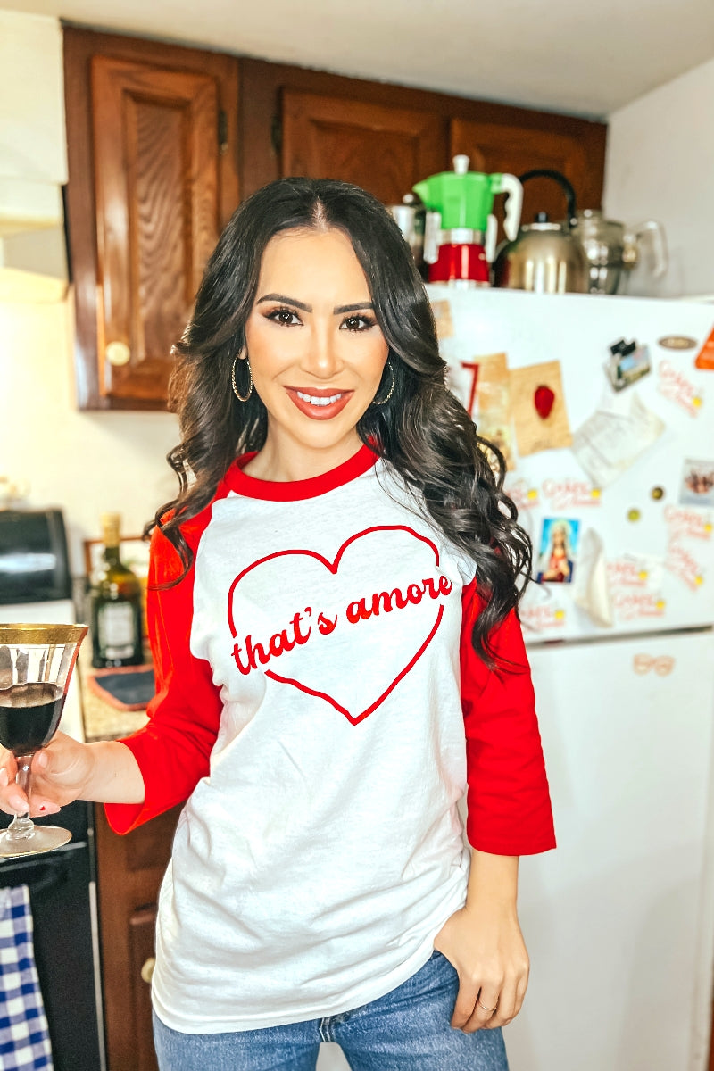 The That's Amore Raglan Shirt