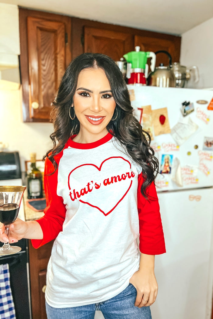 The That's Amore Raglan Shirt