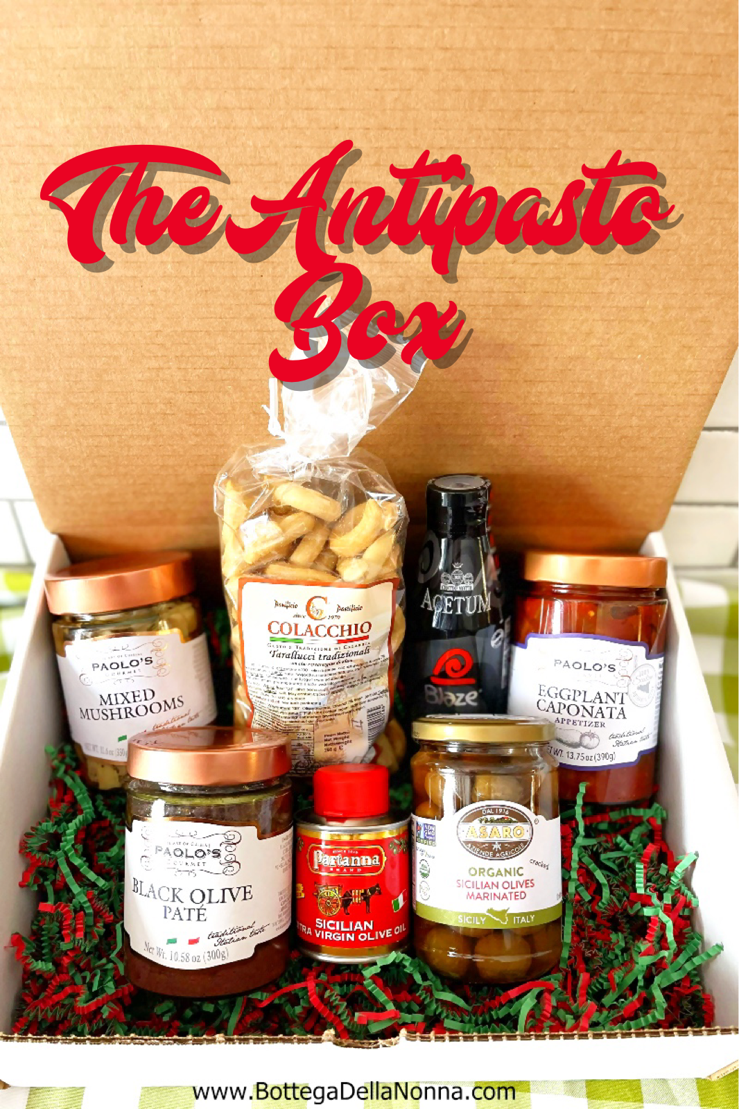 The Antipasto  Box - Free Shipping