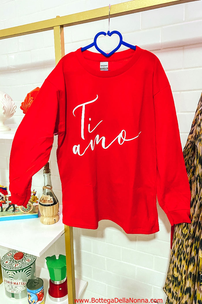 The Ti Amo Long Sleeve Tee - Youths