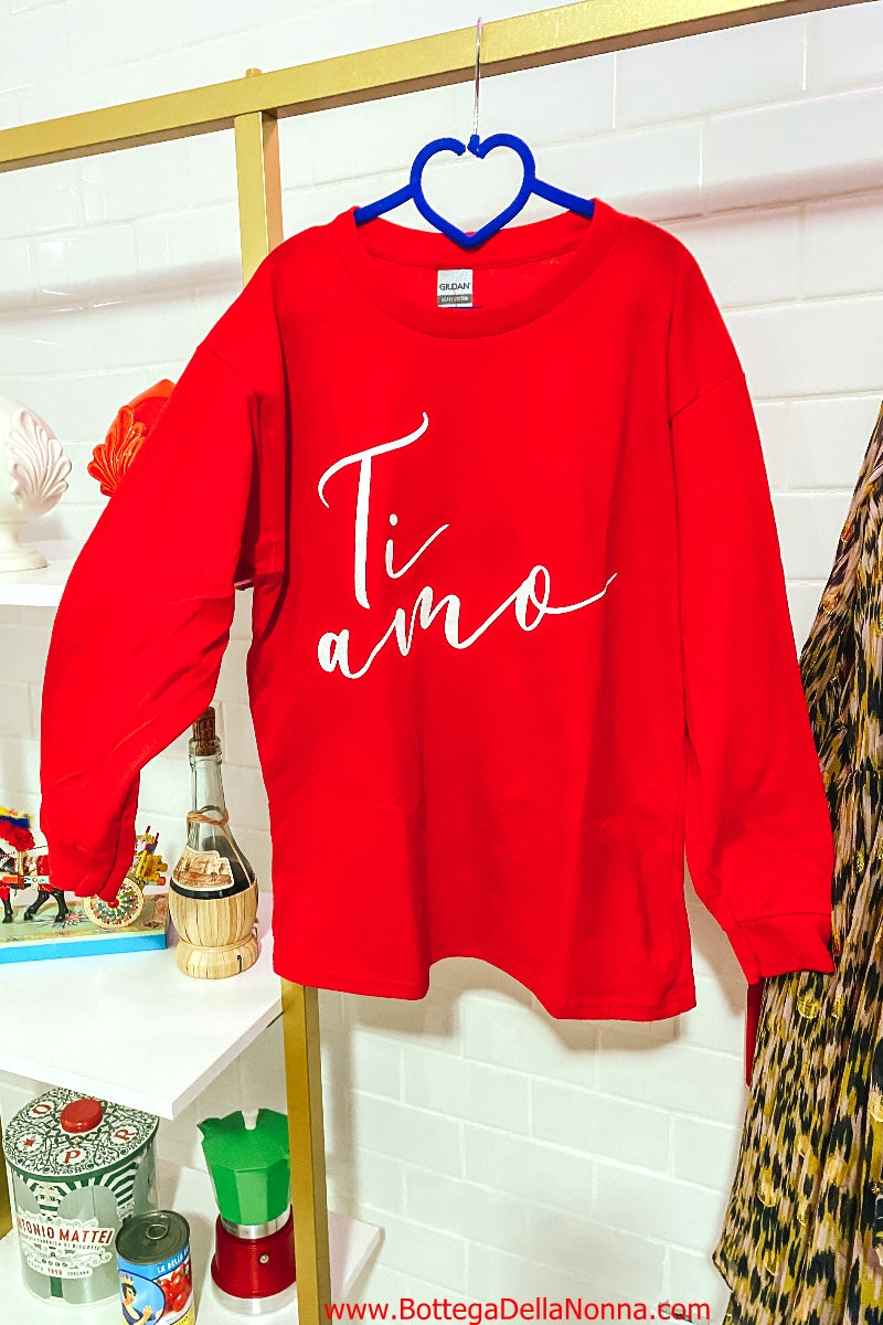 The Ti Amo Long Sleeve Tee - Youths