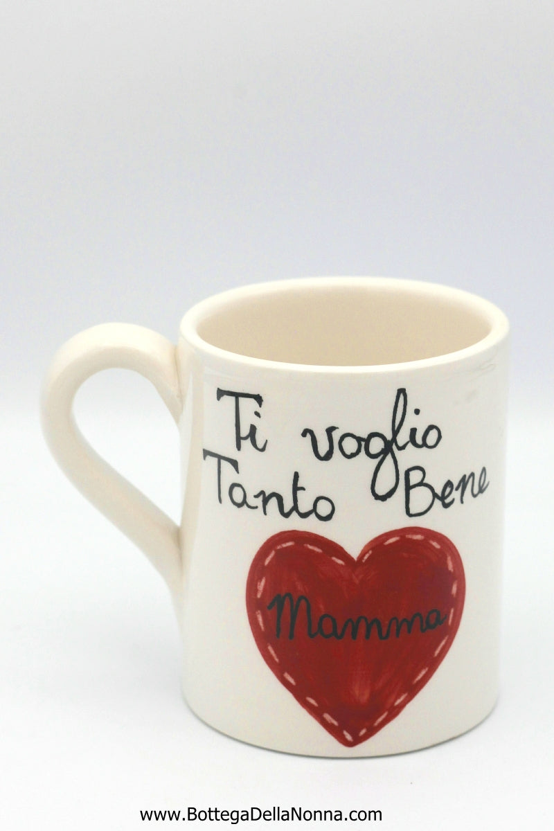 The "Ti Voglio Tanto Bene Mamma" Mug with Candies