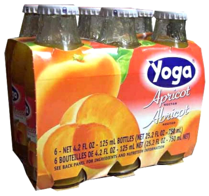 Succo di Albicocche - Apricot Juice - Yoga - 6 Pack