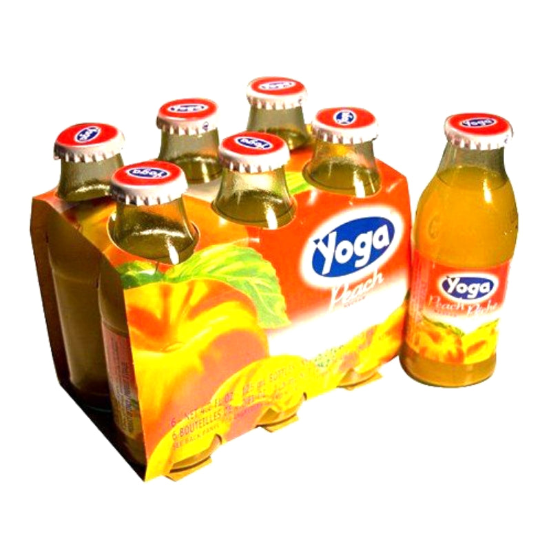 Succo di Pesca - Peach Juice - Yoga - 6 Pack