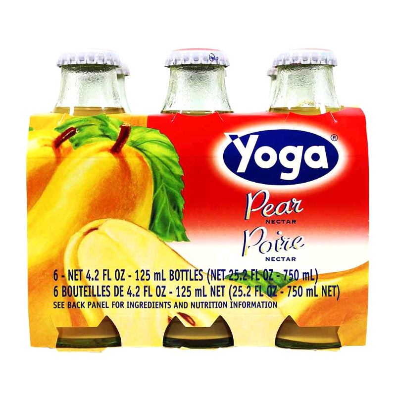 Succo di Pera - Pear Juice - Yoga - 6 Pack